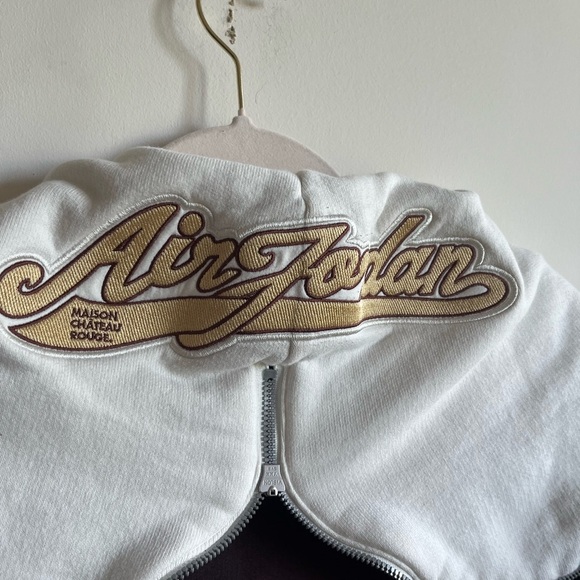 Jordan x Maison Chateau Rouge Women's Fleece Top - Picture 4 of 11